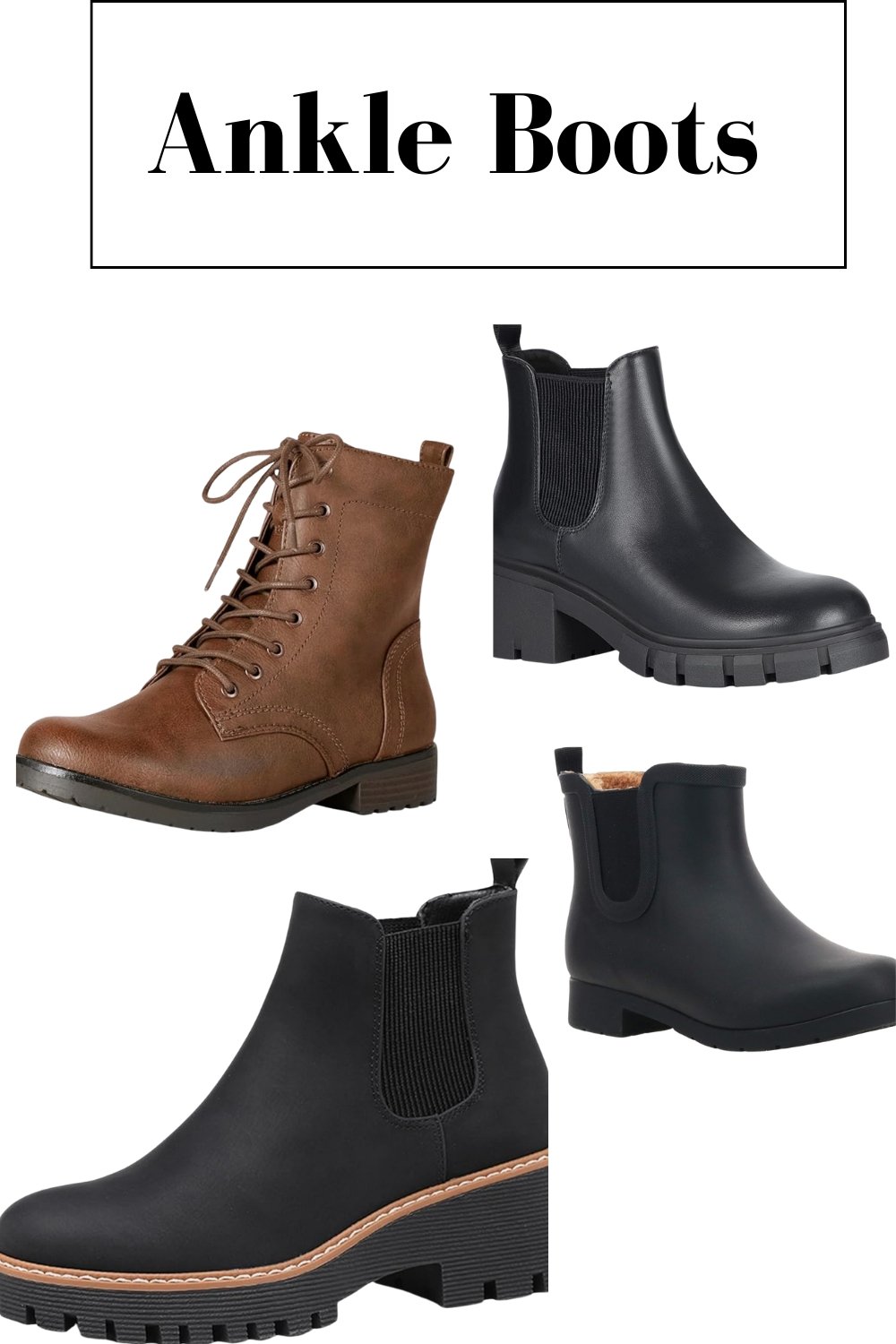 ankle boots for women